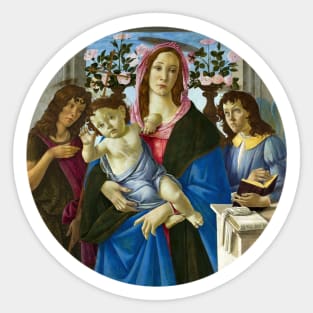 Botticelli Madonna and Child Sticker